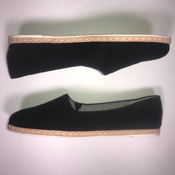 ED Ellen Degeneres Norana Leather Black Espadrille - Picture 3 of 7